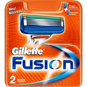 Сменные кассеты для бритья (7478) Gillette Fusion 2шт Х26088