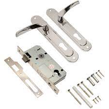 Замок врезной ЗВ 7-60.1 хром (комплект) 73129