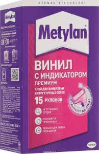 Обойный клей Метилан винил премиум с индикатором 500 гр. 07977