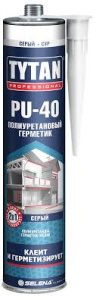 Герметик полиуретановый PU 40 серый 310мл 140421
