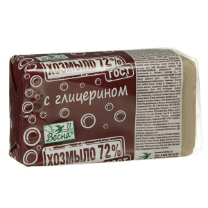 Мыло хозяйственное 72% 140г с глицерином Х987533