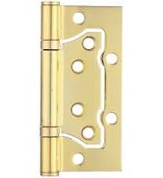 Петля дверная 800-4 бабочка универсальная золото 02910