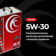 Масло моторное STANDARD 5W30  4 л. бенз. полусинтетика TakS5W30-04