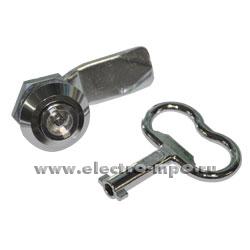 Замок для ячеек Аллюр трехгранный ключ хром 1/25/200 36250