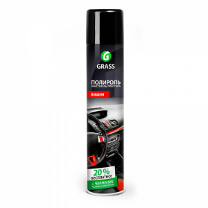 Полироль-очиститель пластика ВИШНЯ GRASS 750мл 120107-2