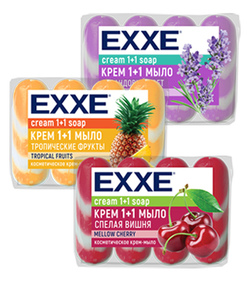 Крем-мыло EXXE 4*75гр. Х977749