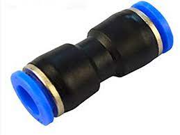 Фитинг пласт. прямой D-6mm 7795