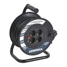 Удлинитель GENERICA IEK УК20 с т/з 4 места 2P+PE/20м 3х1,0мм2 855863