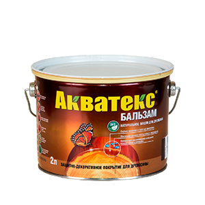 Акватекс "Бальзам" Махагон 2л 15559