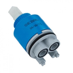 Картридж керамический Ф40мм на ножках 31130