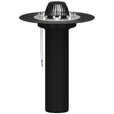 ТАТПОЛИМЕР Воронка кровельная с прижимным фланцем и листвоуловителем (110*600) УЦЕНКА 129136