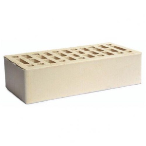 Кирпич облицовочный пустотелый М-125 бежевый 65*120*250мм (вес 2,5кг) 862377