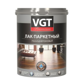 Лак полиуретановый паркетный "PREMIUM" глянцевый 0,9 кг ВГТ Х33394