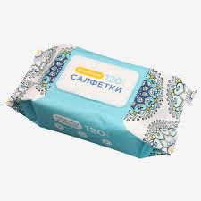 Влажные салфетки 120шт с клапаном Nuvola 019331