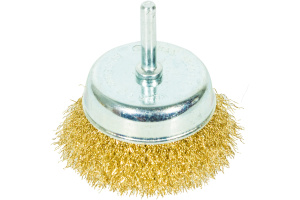 Корщетка-крацовка чашечная (латунь) 60мм 021068002