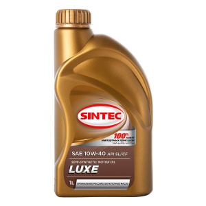 Масло моторное Sintec Luxe 10W40 SL/CF (п/синт) 1л 600231