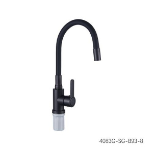 Смеситель для кухни черный 4083G-SG-B93-8 СТ992018