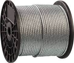 Трос стальной оцинкованный в оплетке  4,0 мм DIN 3060/3055 FORCE LIFTING 04141