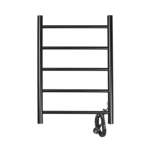 Полотенцесушитель электрический Domoterm DMT 109-5 50x71 ЧРН EK R, Аврора черный матовый 39150