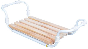Решетка на ванную деревянная (РВ5) 32492