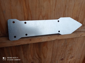 Колышек для крепления шифера (прямой) 805639