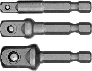 Адаптеры для торцовых головок STAYER Maxfix 50 мм 3 шт 26656-H3 50372