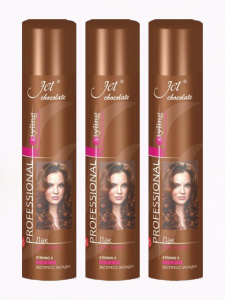 Лак для волос 300мл. JET CHOCOLATE Х27591