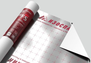 Изоспан FS отражающая гидро-пароизоляция H1,2м/L58,33м 70м2/рул 977381