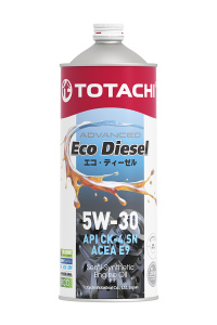 Моторное масло TOTACHI Eco Diesel CK4/CJ4/SN 5w30 полусинтетика/дизель 1л. 037472