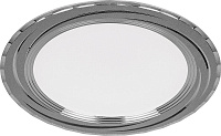 Панель светодиодная 7Вт Ф93 4000К круг (AL777) серебро ОБ940224