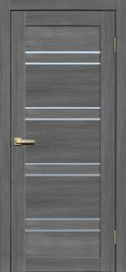 Дверное полотно Дверь L11 3D Дуб стоунвуд /остекленное/ 700*36*2000 38660