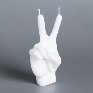 Свеча фигурная "Рука-коза", 10х4 см ОБ69183