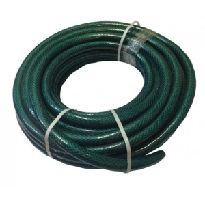 Шланг поливочный армированный резиновый зеленый КНР D-25мм 25м/бух 105406