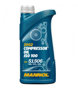 MANNOL Компрессорное масло DIN 51 506 ISO 100 1л. MA-COMO100-1