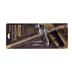 Пистолет PR для монтажной пены NAGAN 220 PROBLACK корпус с тефлоном, прорезиненная рукоятка 968761