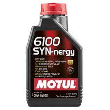 Моторное масло Motul 6100 SYN-NERGE 5W40 1л (бензин, синтетика) 107975