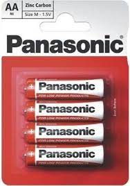 Батарейка Panasonic Zinc Carbon R06AA/BP-4 1шт