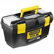 Ящик для инструментов STAYER VEGA-16, 410 х 210 х 230 мм, (16″), (38105-16)