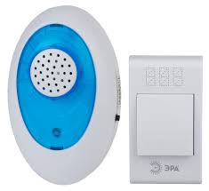 Звонок дистанционный ЭРА А01 радиус действия 100м 32 мелодий 49748