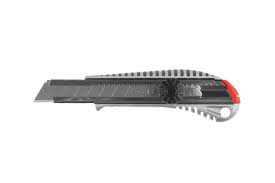 Металлический нож с автостопом ПРО-18А, сегмент. лезвия 18 мм, ЗУБР Профес. 84897