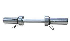 Гриф для гантели Титан d50мм 45 см замок-пружина РАСПРОДАЖА СП44383