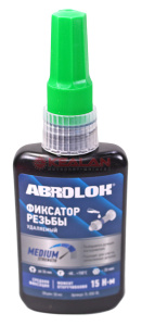 Фиксатор резьбы синий ABRO (удаляемый) 50мл. TL-050-BL