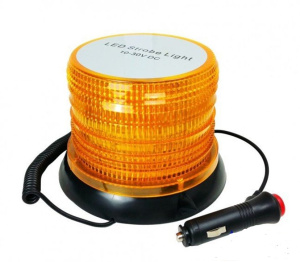 Спецсигнал - проблесковый маячок желтый светодиод 72 led(10V-30V) PR-0546