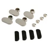 Зеркалодержатель (арт.2025), без сверления, цвет матовый никель   9714577 989896