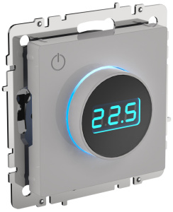 Термостат электронный с индикатором BRITE ТС10-1-БрБ белый IEK 23043