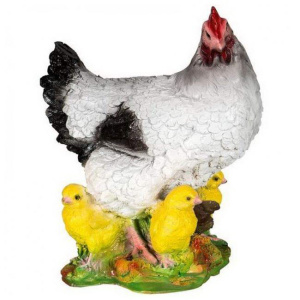 Садовая фигура "Курица с цыплятами кубанская" Х864494