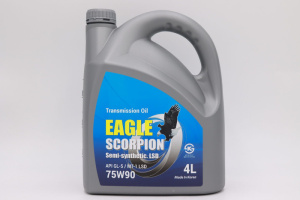 Масло трансмиссионное EAGLE SCORPION 75W-90 GL-5 LSD 4L 000139