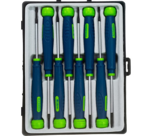 Набор отверток для точных работ универсальный, 8 шт., Crv Сибртех 13378