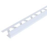 Раскладка для кафеля 9-10 мм наружняя белая 2,5 м 943645