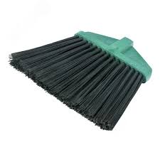 Метла полипропиленовая 345х200 мм, веерная распушенная, без черенка 027848